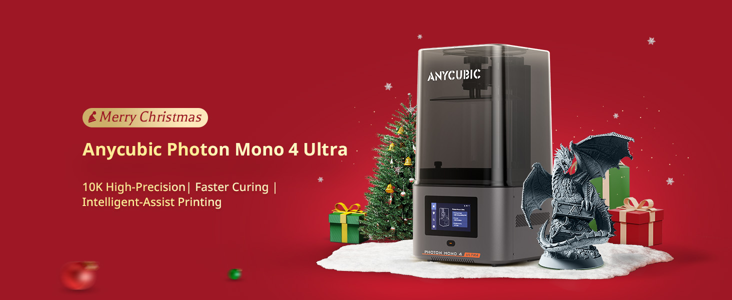 ANYCUBIC Photon Mono 4 Ultra, Wash and Cure 3 Plus Station and